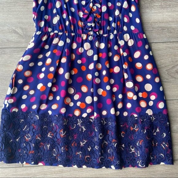 Anthropologie Moulinette Soeurs Silk Sleeveless  Lace Dress - Picture 6 of 16